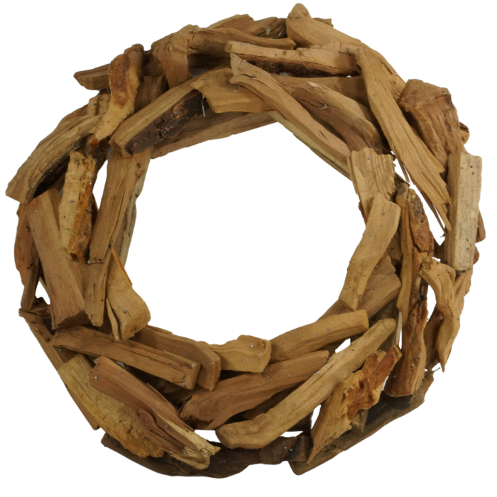 Drewniany wianek pod kompozycje 38 cm drewniany wieniec - wianek z drewna - wianek na drzwi - wianek na cmentarz - wianek na wiązanki stroiki Wszystkich Świętych, dekoracje nagrobne, wieniec nagrobny, ozdoby na pomnik, dekoracje , drewniane wianki