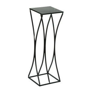 Stylowy kwietnik z metalu o wysokości 70 cm. Dekoracja, która pasuje do wystroju skandynawskiego, industrialnego i glamour.