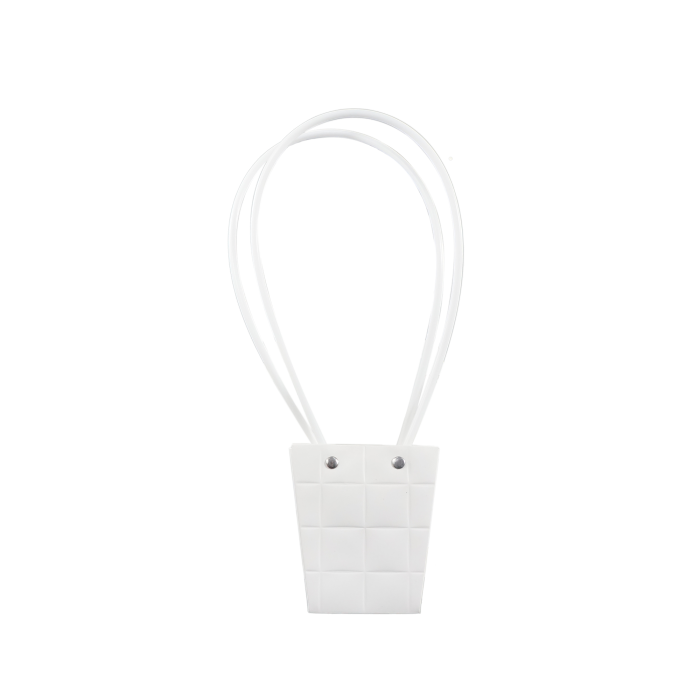 Torebka kwiatowa 30 cm biała