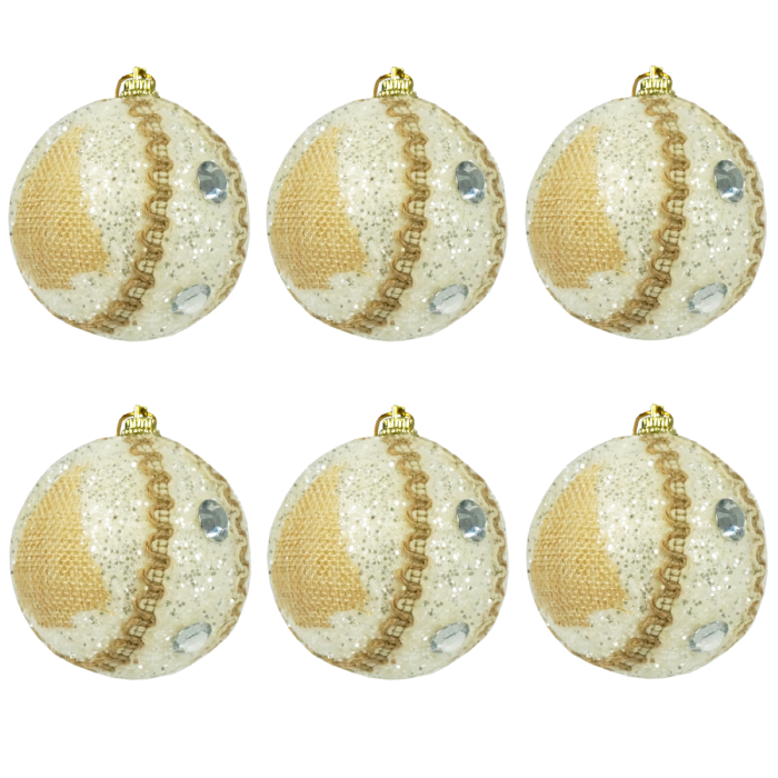 bombki choinkowe, bombki świąteczne, ozdoby choinkowe, zawieszki świąteczne, dekoracje bożonarodzeniowe, bombki 7 cm, komplet bombek, nietłukące bombki, bombki białe, ozdoby na choinkę.