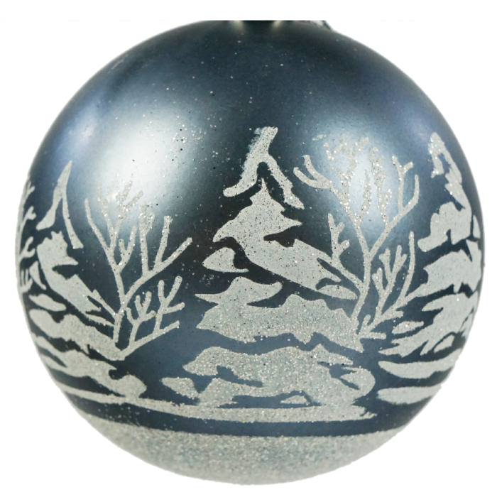 Ozdobne bombki 8 cm 6 szt.