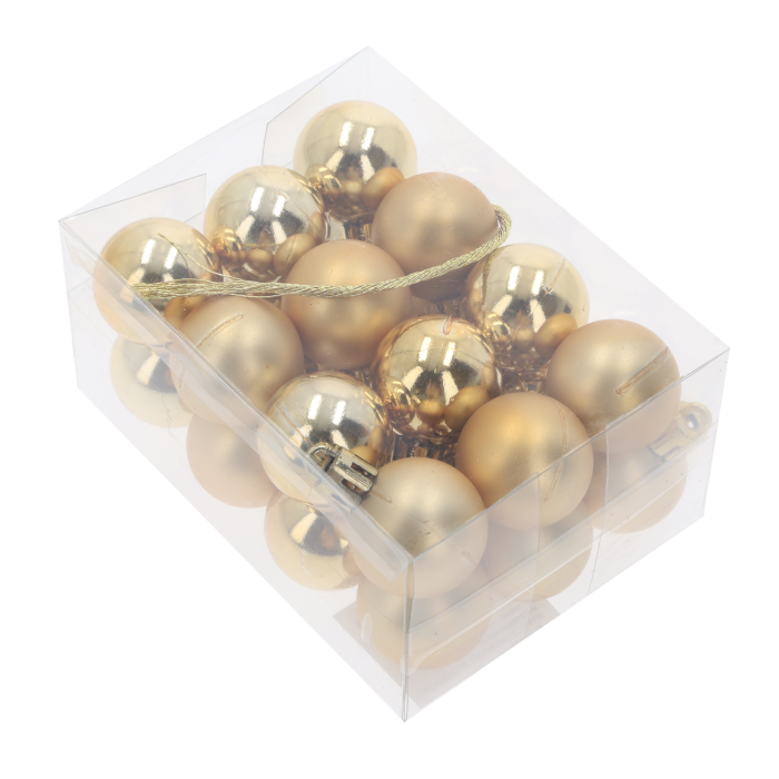 złote bombki, bombki choinkowe, bombki 3 cm, nietłukące bombki, matowe bombki, błyszczące bombki, ozdoby choinkowe, świąteczne dekoracje, bombki z zawieszkami