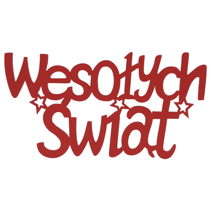 drewniany napis, czerwone dekoracje, Wesołych Świąt, ozdoby świąteczne, dekoracje choinkowe, czerwone napisy świąteczne, lakierowane dekoracje, świąteczna ozdoba z drewna
