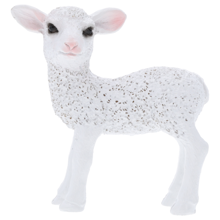 Biała figurka owieczka 8 cm to urocza dekoracja wielkanocna. Jej staranne wykonanie sprawia, że idealnie pasuje do wiosennych stroików oraz świątecznych aranżacji wnętrz.