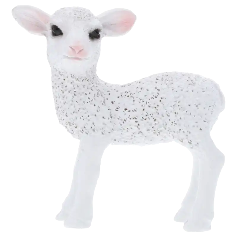 Biała figurka owieczka 8 cm to urocza dekoracja wielkanocna. Jej staranne wykonanie sprawia, że idealnie pasuje do wiosennych stroików oraz świątecznych aranżacji wnętrz.