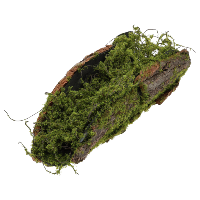 Kora dekoracyjna 27 cm – naturalny podkład florystyczny imitujący drewno.