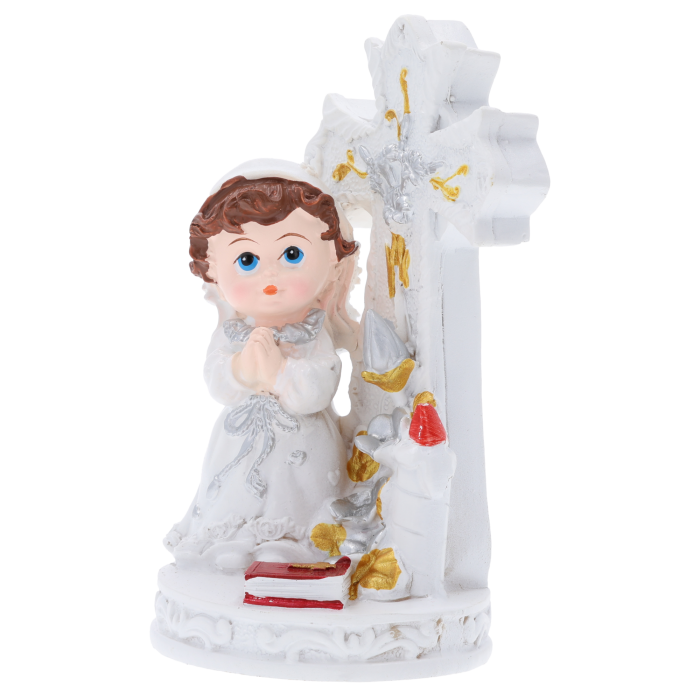 aniołek komunijny, biały aniołek, figurka aniołka, Trend Deco, pamiątka komunii, prezent na chrzest, dekoracja anioł