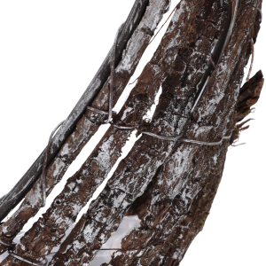Kosz dekoracyjny posrebrzany 35 cm w formie serca – stylowa baza do stroików, bukietów i aranżacji. Efektowny dodatek do nagrobków, wnętrz, balkonów i tarasów.