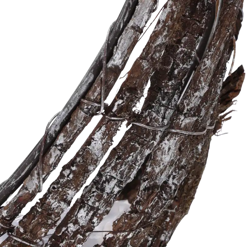 Kosz dekoracyjny posrebrzany 35 cm w formie serca – stylowa baza do stroików, bukietów i aranżacji. Efektowny dodatek do nagrobków, wnętrz, balkonów i tarasów.
