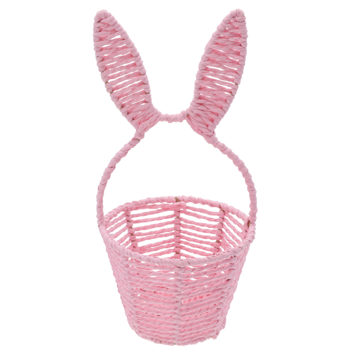 Kosz okrągły z uszami ⌀16 cm, plecionka naturalna, metalowy stelaż, wielkanocna święconka, dekoracja stołu, wiosenna ozdoba domu, koszyk na prezent, kompozycje kwiatowe i dekoracje DIY, elegancki i uniwersalny dodatek 250 znaków.