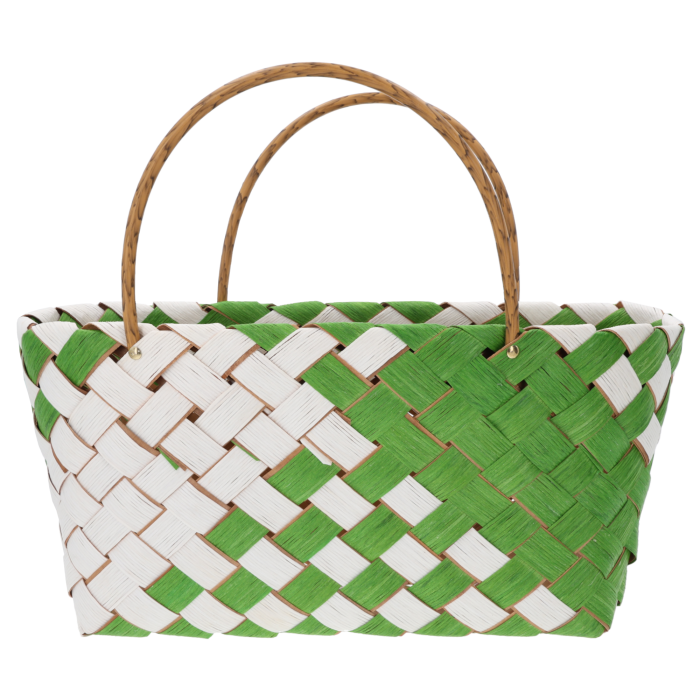 Torba dekoracyjna 37x20x35 cm to naturalna osłonka idealna do roślin doniczkowych, ziół i kompozycji florystycznych. Lekka, estetyczna i wyposażona w wygodne uszy. Doskonała jako dekoracja wnętrz i torebka prezentowa.
