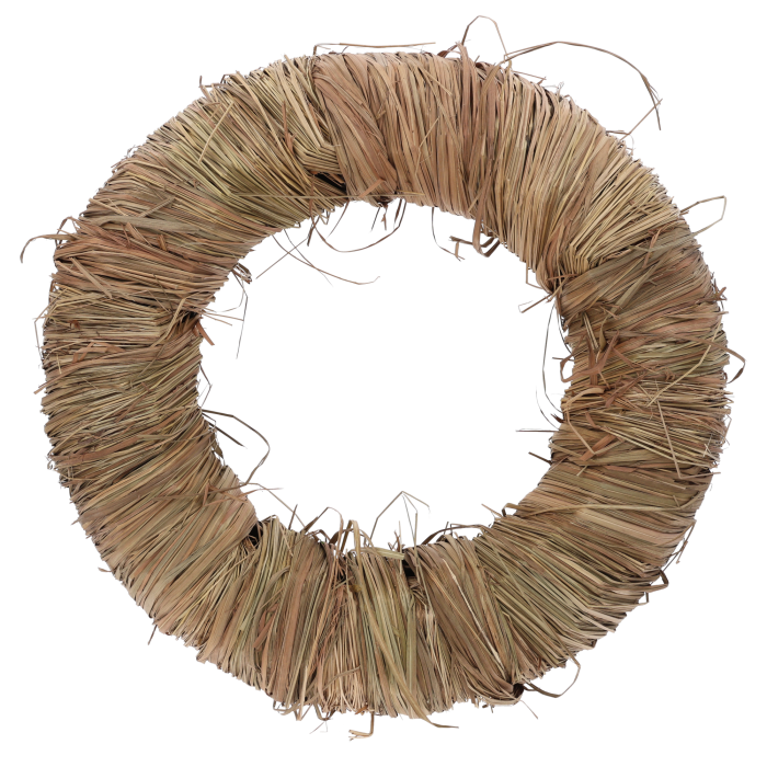 Naturalny wianek 50 cm z gęsto splecionych gałązek to idealna baza do stroików i dekoracji. Masywny podkład florystyczny o średnicy 50 cm i grubości 15 cm.