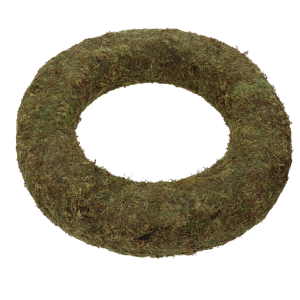 Okrągły podkład florystyczny z mchu o średnicy 60 cm. Naturalna zielona baza gotowa do stworzenia własnych aranżacji świątecznych lub całorocznych.
