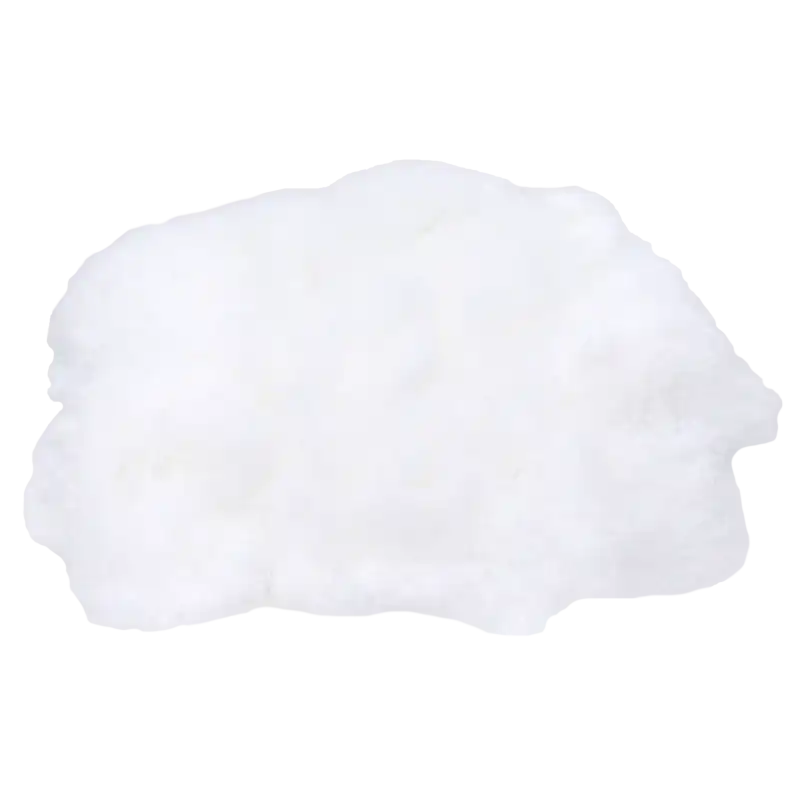 Biała włóczka florystyczna 125g to profesjonalny materiał do stroików, który imituje śnieg i pozwala na swobodne formowanie eterycznych, eleganckich dekoracji.