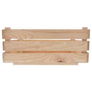 Techniczne ujęcie wymiarów drewnianej skrzynki 40x28 cm na jasnym tle, prezentujące wysokość i szerokość.