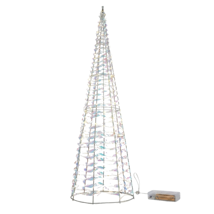 Choinka LED 80 cm to świecąca dekoracja świąteczna, która dzięki smukłej formie wprowadza magiczny klimat do wnętrz.