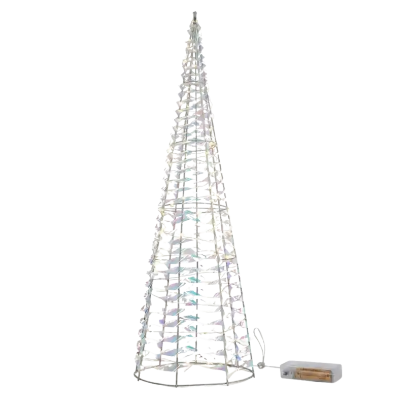 Choinka LED 80 cm to świecąca dekoracja świąteczna, która dzięki smukłej formie wprowadza magiczny klimat do wnętrz.