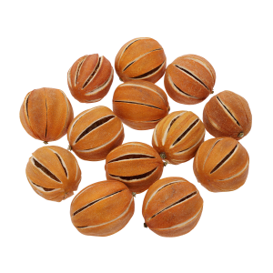Nacięte suszone pomarańcze 250g Trend Deco na tle